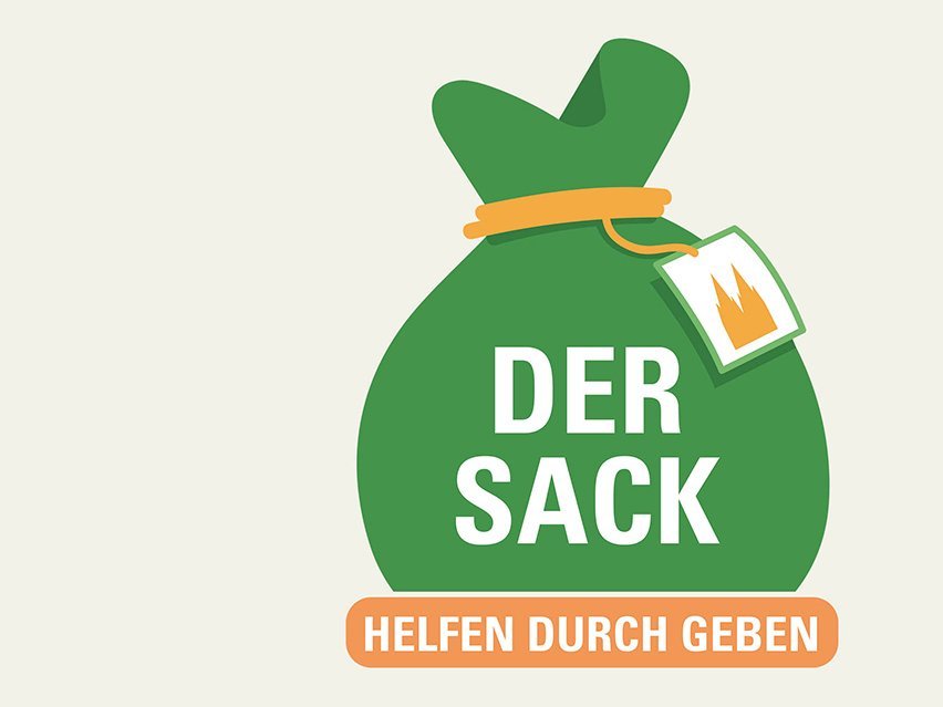 Der Sack - Helfen durch Geben